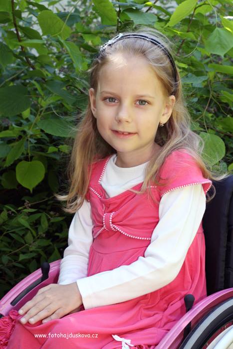 Karolínka na vozíčku Karolínka na vozíčku